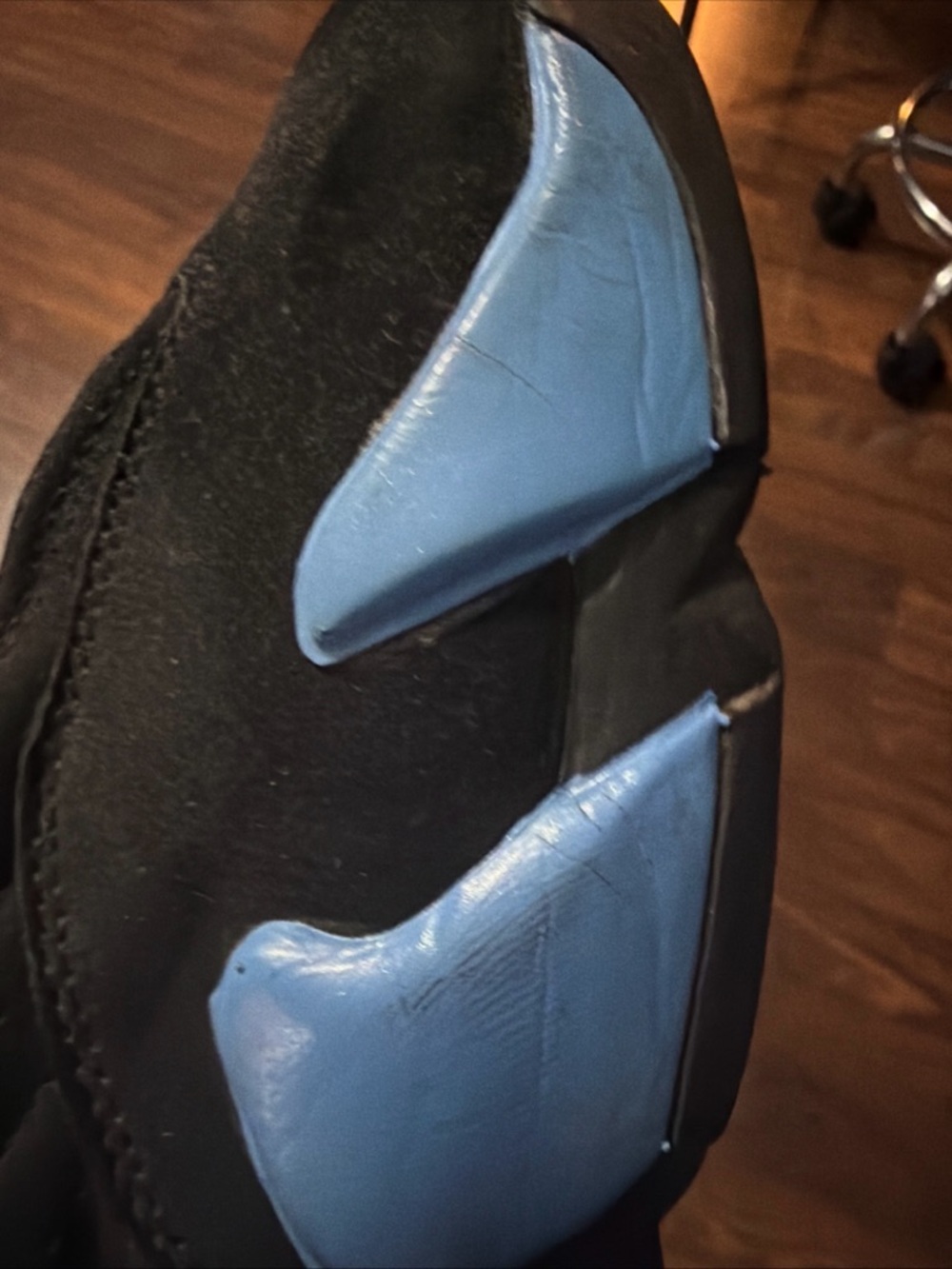 Size 14 - Air Jordan 14 Retro 2006 Black University Blue - Picture 7 of 13